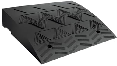 Bordsteinkanten Gummirampe Auffahrrampe Pkw Bordsteinkanten Tragbar Rollstuhlrampe Auffahrkeil Türschwellenrampe Tragbar Dicke Rampenmatte Wasserdicht Spleißbar für Auto Motorrad Rollstuhl (Size : C-