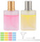 Deepton 2 Stücke Parfum Flakon Leer, Parfümzerstäuber, Parfümzerstäuber Nachfüllbar, Flacon zum Befüllen, Perfume Atomizer,Zerstäuber Parfüm, Parfum Zerstäuber mit Zerstäuberpumpe und Trichter(30ml)
