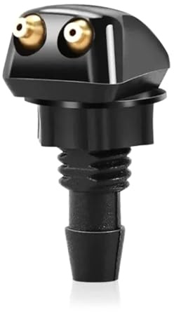YiQinzcxg Boquilla para limpiaparabrisas delantero de coche, rociador, boquilla de lavado de parabrisas, manguera para la mayoría de coches