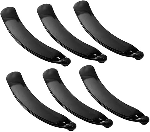 DEARMAMY 6pièces Pince Banane Cheveux Pinces à Cheveux Pour Femmes Accessoires Bouclés Banane Pour Épais