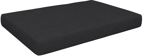 POKAR Palettenkissen Palettenauflagen mit abnehmbarem Bezug Palettenauflage Palettenmöbel Palettensofa, Sitzkissen 120x80, Anthrazit
