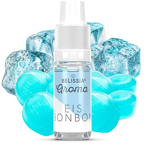Belissia Shake and Make - Eisbonbon - Hochdosiertes Lebensmittel Aroma 10ml mit praktischer Schüttelflasche zum mischen. Für Lebensmittel, Kochen, Backen, Hobby, Raumerfrischung uvm.