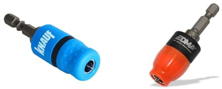 Knauf Porte-embout avec embout de vissage pour visseuse sans fil et perceuse manuelle Embout & EDMA 264055 THE DIMPLER - Porte-embout de vissage aimanté spécial plaquiste