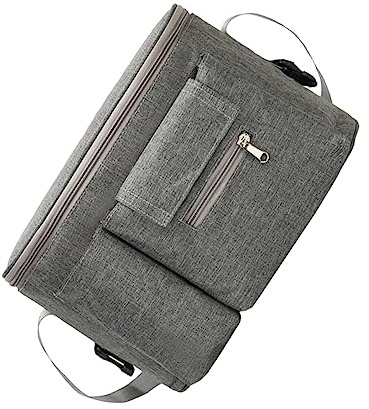RORPOIR Bolsa Multifuncional para Cochecito de Ñiño, Organizador de Nylon Correas, Adecuado para Viajar y Llevar Suministros de Guardería