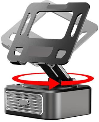 Soporte para teléfono móvil con altavoz, soporte para altavoces del teléfono | Puerto del teléfono tableta con altavoz inalámbrico,Base antideslizante, gadget tecnológico fresco, soporte para teléfono