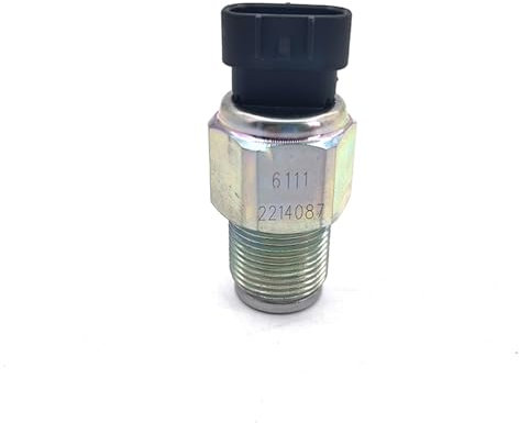 Sensor de presión de riel común de combustible diésel 499000-6111 31441-45710 4990006111 3144145710 / Compatible con Hyundai Kia D4DD County HD78 HD72