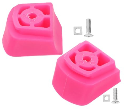 VICASKY 2 Pezzi Freni Antiscivolo per Pattini Rotelle Blocchi Freno per Inline Skate Installazione Facile e Sicura per Ragazzi e Ragazze