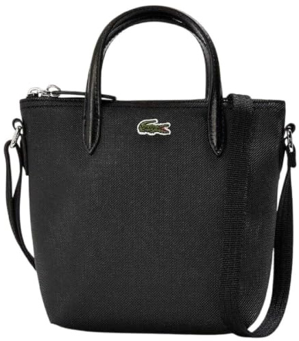 Lacoste NF2609, Damen Einkaufstasche, Noir, Taille Unique