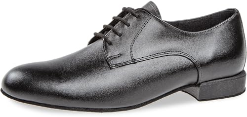Diamant Hommes Chaussures de Danse 179-025-028 - Cuir Noir - Confort (Large) - 2 cm Standard [UK 8]