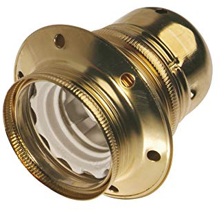 Poly Pool PP3466X Lampenfassung Messing E27 Zwinge