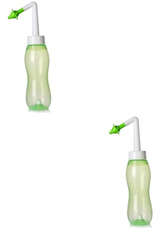TOYANDONA 2 Stk Nasenreiniger Flasche Waschflasche zur nasenspülung Haushaltsreiniger nasenspray Nasenspülflasche Nasenspülreiniger Erwachsener Neti-Topf Nase waschen Kind Spüler