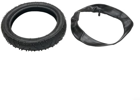 Robuster 280 x 65 203 Kinderwagen-Reifen und Schlauch, 30,5 cm, verschleißfestes Gummi (Innenschlauch + Außenreifen)