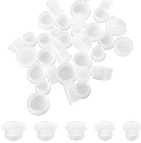 50 saleros llaveros saleros pimenteros tapones transparentes tapones de plástico tapones de plástico pimentero salero tapón transparente para sal y pimienta