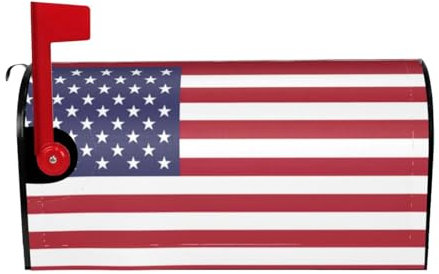 Copertura magnetica di protezione della posta elettronica della stampa della bandiera americana, decorazione esterna della decorazione del giardino