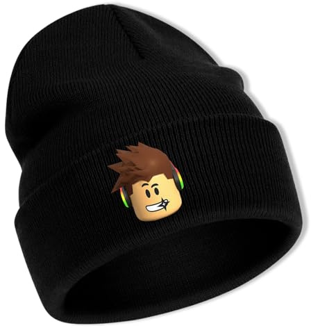 Anime Mütze, Cartoon Strickmütze, Anime Wintermütze, Weiche Skimütze | Mütze Herren, Winter Mütze, für Fans Geschenke