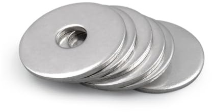 Rondella Piatta Grande M3/M4/M5/M6/M8-M20 Piana Meson Con Guarnizione In Acciaio Inossidabile 304(M22 1piece)