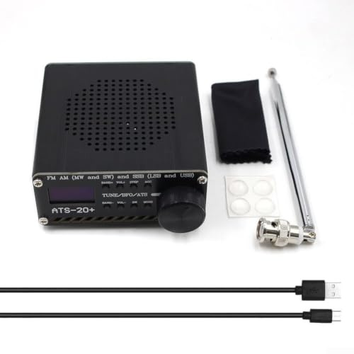 ATS-20 Plus SI4732 Récepteur radio avec écran Oled SSB pour FM AM SW pour amateur Ham Écoute ondes courtes et communication portable