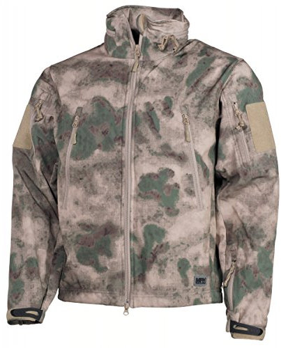 MFH Herren Scorpion Soft Shell Jacket HDT Camo FG Größe L
