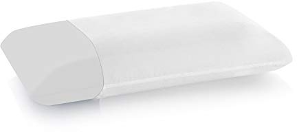 Morflex® Cuscino Memory Foam Morbido Medio Alto h 17 cm SINGOLO. Certificato Dispositivo Medico Classe I Rivestito da Fodera Protettiva in Puro Cotone OEKO-TEX SFODERABILE
