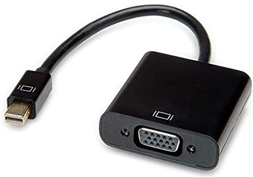 VALUE Mini DisplayPort-VGA Adapter, Mini DP ST - VGA BU, Aktiv
