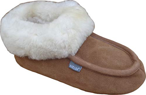 AXELDA FÅRSKINN LONDON CHESTNUT WHITE 37