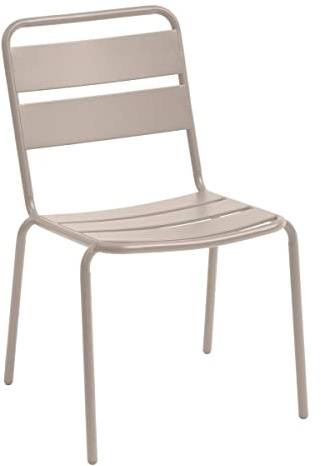 Hespéride Chaise de Jardin empilable Phuket Argile