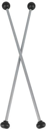 de Timbales Multifonctions pour Débutants, Bâton de Batterie en Silicone et Plastique de Taille Compacte, adapté au Tambour de Langue Marimba
