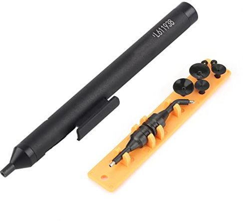 Artillery Pluma de Succión al Vacío,L611938 Bomba de Desoldado de Ventosa,Kit de Herramientas de Succión de Soldadura con Ventosas para IC SMD Soldadura