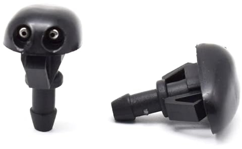 Cenei Boquilla Limpiaparabrisas para Nissan Navara D22 D40 1998-2015, Coche Delantero Parabrisas Boquillas Lavado Rociador Chorros