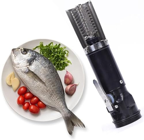 Elektrischer Fischschupper, 120W 16,8 V Reiniger Fischschuppenentferner Fisch Entschupper,Wiederaufladbar