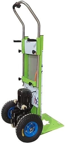 LaYiQimn Carrello Carrello per Salire Le Scale, carretto per saliscale Elettrico Carrello Salva-Lavoro, Lunghezza scalabile Carretto Salva-Lavoro, Motore brushless a Batteria Rimovibile