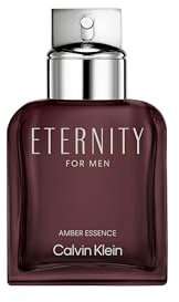 CALVIN KLEIN Eternity Amber Essence para Hombre | Fragancia masculina con notas a mandarina verde italiana y vainilla bourbon | Larga duración | 100 ml