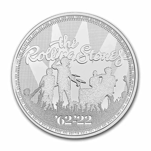 1 Unze Silbermünze - Musiklegenden - 2022 - Music Legends-Serie - 1 Oz Silber coin silver 999/1000