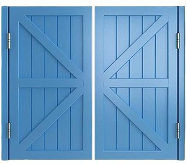 Puerta abatible interior de madera maciza,Puerta divisoria de hojas de doble puerta,Valla de entrada de escaleras,para uso de división de mostrador de mayordomo(Style 2,100x111-120cm)