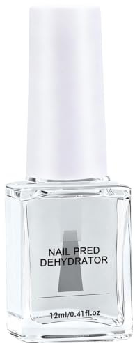Deshidratador de uñas con solución fácil y de adhesión mejorada | nutritivo para cutículas de secado rápido para uñas acrílicas y esmalte de uñas en Gel, salón de belleza para el hogar