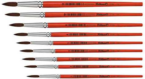 Pelikan 722553 hårborste sort 23, storlek 9, 1 st