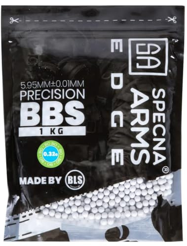 Balles Specna Arms Edge™ Bio 0,32 g - 1 kg - Blanches