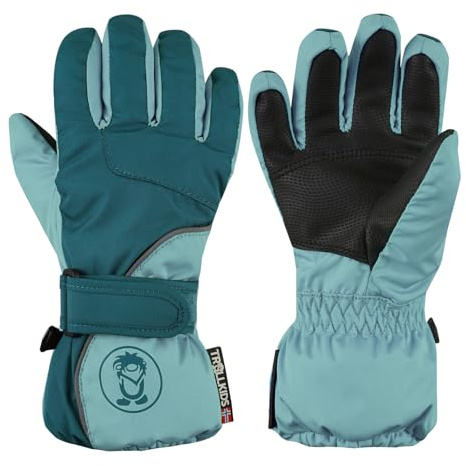 Trollkids Kids Troll Glove 60, Teal/Aqua
