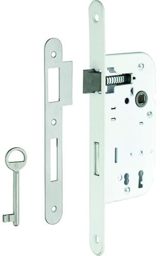 Serrure à larder - Thirard - Eco - Axe 50 mm - Réversible - Clé L