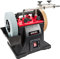 Excel 200mm Electric Wet Stone Grinder Sharpener 240V/180W with Honing Wheel - Efficient Grinding and Polishing Tool, Electric Grinder, Electric Polisher, Grinding Wheel