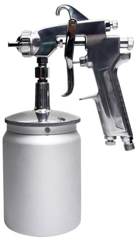 KHZKHC Pistola a Spruzzo Ad Aria Compressa, Pistole per Verniciatura più Recenti per Il Settore Automobilistico, Ugelli da 1,8 Mm, Buon Effetto di Atomizzazione, Funzionamento Conveniente