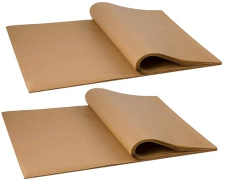 LIFKOME 100st Luftfritteusenpapier Grillplatte Pizza-backform Kraftpapier Zum Verpacken Von Lebensmitteln Kekse Backpapier Einweg-backform Kuchen Backpapier Silikonpapier Brot Dampfpapier