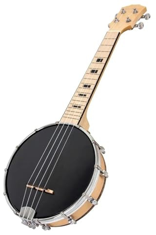 4 Saiten Banjo Ukulele Uke Konzert 23 Zoll Ahornholz 4 Saiten Musikinstrumente