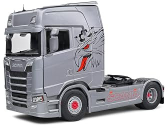 Solido 1:24 Scania S770 Highline Custom Silber
