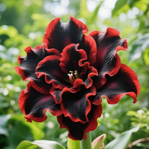 Amaryllis Tubérculos Winterhart & - Amaryllis Cebollas Perenne Perenne – Comprar tubérculos de Amaryllis, Variedad resistente para plantar-1Rizoma-E