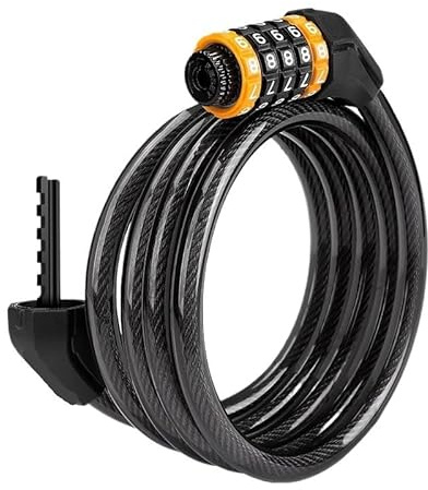 Fahrradschloss Fahrrad Diebstahlsicherung 2M Verlängern Kabelschloss Roller MTB Straße 5-stelliger Code Fahrrad Passwortsperre Fahrradausrüstung Bike Lock(2M Lock only)