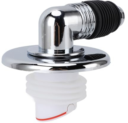 Denash Adaptador de Junta de Cubierta de Drenaje de Suelo, Escurridor de Ducha Antidesbordamiento, Material ABS para Uso Doméstico