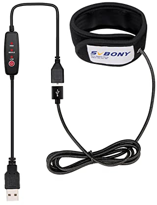 SVBONY SV172 Objektivwärmer, 240 mm Objektivheizung, Wärmer, Tau, 3-Gang-Regler, Temperatur, USB, universeller Tauheizungsstreifen für Teleskopkamera