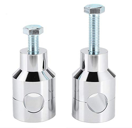 Riser de guidon, pince de contremarche de guidon 25mm/1in avec boulon pièces de moto universelles adaptées au hachoir Bobber