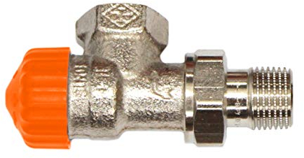 IMI Heimeier Thermostatventil Eclipse umgekehrte Flußrichtung, axial Rücklauf, DN 15, 9113-02.000